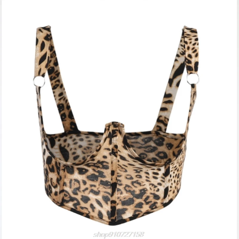 Sexy Corset Top Summer Patchwork Slim Bustier Leopard Print Backless Suspenders for Womens M17 21 Dropshipping
Sexy Corset Top Summer Patchwork Slim Bustier Leopard Print Backless Suspenders for Womens M17 21 Dropshipping