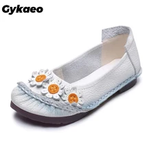 Gykaeo/Коллекция 2019 года сезон лето Женская удобная обувь в