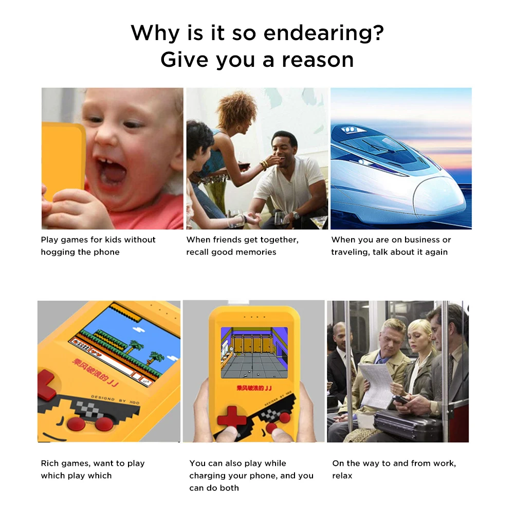 Handheld Game Console Portable Clear Retro Nostalgic Mini Classical Game Machine With Charging Function Support Double Playing
Handheld Game Console Portable Clear Retro Nostalgic Mini Classical Game Machine With Charging Function Support Double Playing