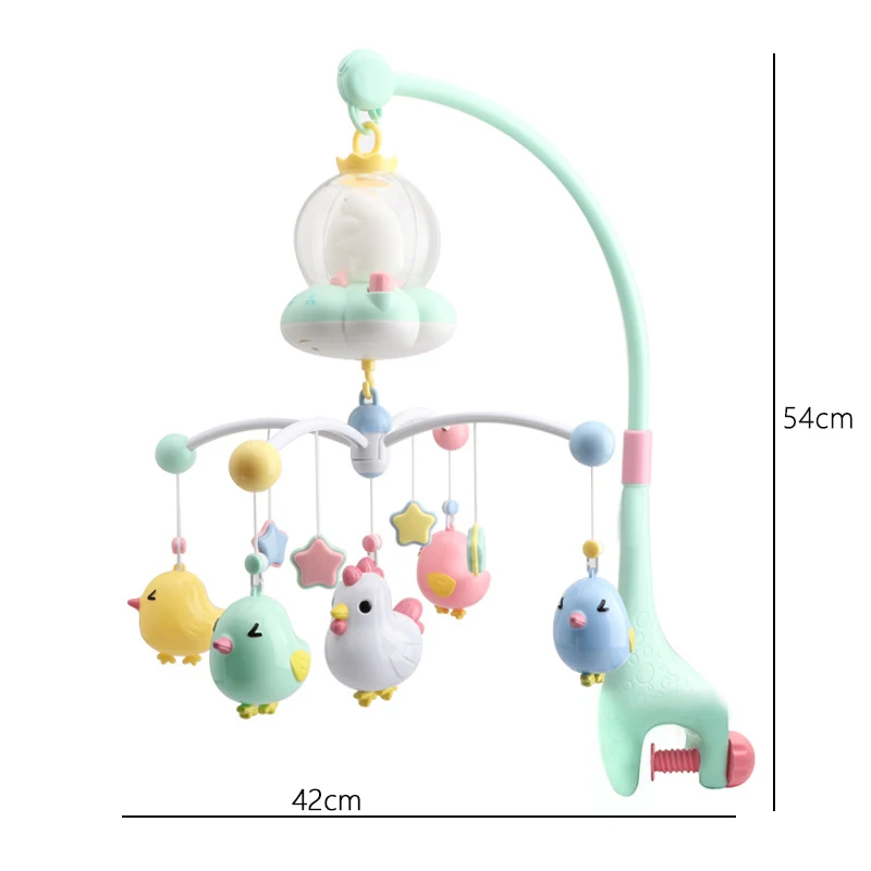 Baby Crib Remote Rattles Music Educational Toys Rotating Bed Bell Night Light Rotating Carousel Cots for 0-12M Newborns 
Baby Crib Remote Rattles Music Educational Toys Rotating Bed Bell Night Light Rotating Carousel Cots for 0-12M Newborns