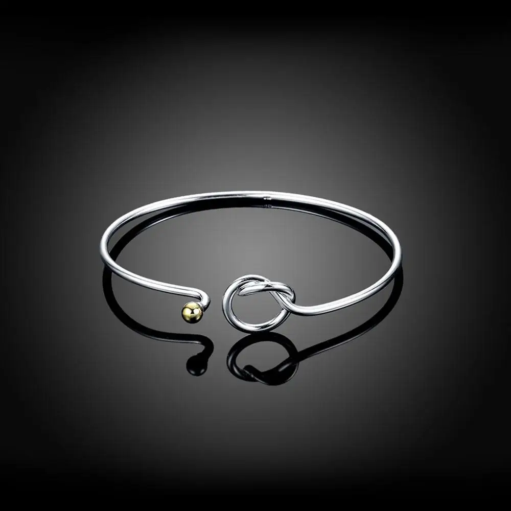 New Arrival 925 Sterling Silver Fashion Jewelry Round Circle Classic Bangle Bracelet Women Men Christmas Gift
New Arrival 925 Sterling Silver Fashion Jewelry Round Circle Classic Bangle Bracelet Women Men Christmas Gift