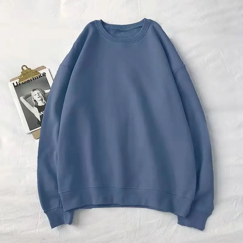 2021 Autumn And Winter Round Neck Thick Solid Color Sweater Men And Women With The Same Paragraph Casual Sports Long-Sleeved Top
2021 Autumn And Winter Round Neck Thick Solid Color Sweater Men And Women With The Same Paragraph Casual Sports Long-Sleeved Top