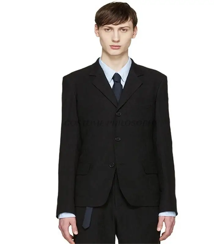 XS-5XL New Men's clothing fashion Slim Business three button Suit plus size Singer costumes
XS-5XL New Men's clothing fashion Slim Business three button Suit plus size Singer costumes