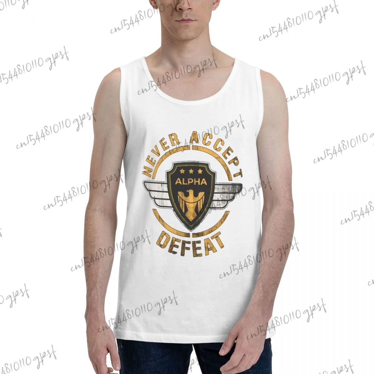 Basquetbol Tank Top Never Accept Defeat White Tank Top Ropa Sleeveless Tank Top Shirt
Basquetbol Tank Top Never Accept Defeat White Tank Top Ropa Sleeveless Tank Top Shirt