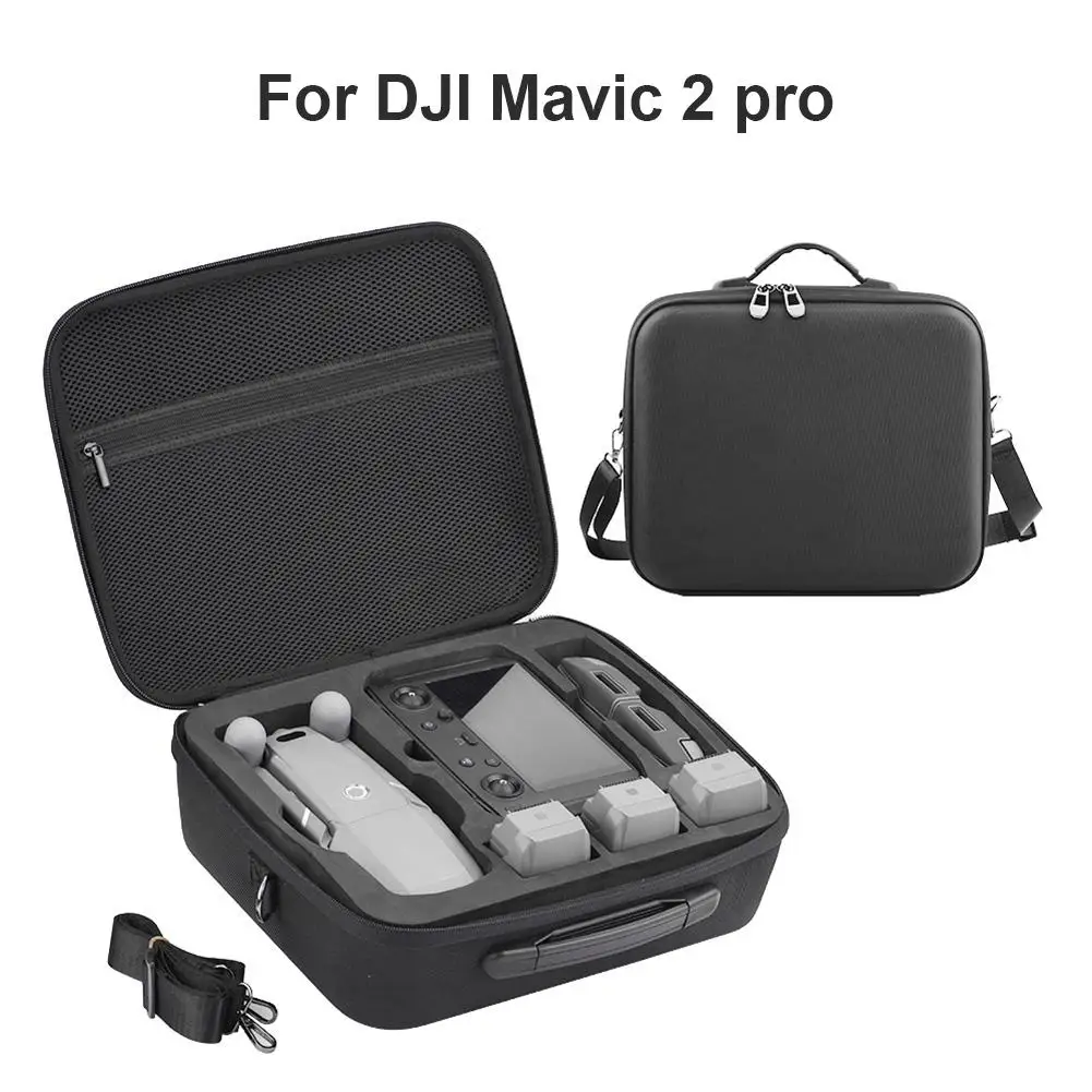 Storage Bag Hard Shell Suitcase for DJI Mavic 2 Pro Remote Controller w/Screen Two-Way Zipper Design For Outdoor Use Durable
Storage Bag Hard Shell Suitcase for DJI Mavic 2 Pro Remote Controller w/Screen Two-Way Zipper Design For Outdoor Use Durable