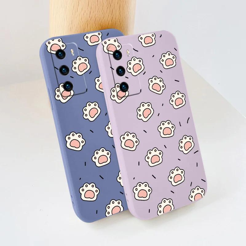 Cute Cat Paw Liquid Silicone Case For Huawei P40 P30 P20 Pro Lite Mate 40 30 20 Pro Lite P Smart 2021 Y7A Phone Back Cover Case
Cute Cat Paw Liquid Silicone Case For Huawei P40 P30 P20 Pro Lite Mate 40 30 20 Pro Lite P Smart 2021 Y7A Phone Back Cover Case
