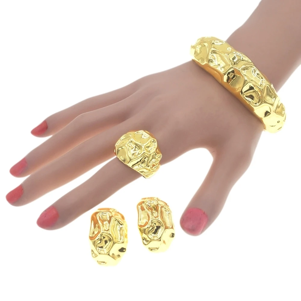 Yulaili The Latest Italian Gold Jewelry Set Design and Dubai Ladies Party Dinner Wear Earrings Rings Bracelets and Jewelry Sets
Yulaili The Latest Italian Gold Jewelry Set Design and Dubai Ladies Party Dinner Wear Earrings Rings Bracelets and Jewelry Sets