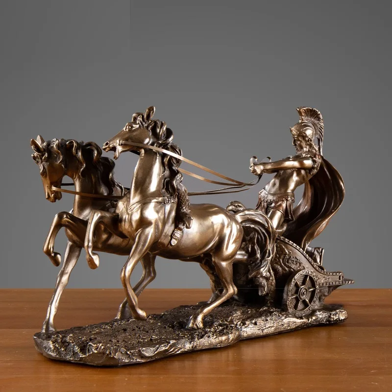 ABSTRACT VINTAGE ROME CHARIOT FIGURINES FAIRY GARDEN MINIATURES ORNAMENTS OFFICE DESK DECORATION MODERN ART STATUES DECOR R4275
ABSTRACT VINTAGE ROME CHARIOT FIGURINES FAIRY GARDEN MINIATURES ORNAMENTS OFFICE DESK DECORATION MODERN ART STATUES DECOR R4275