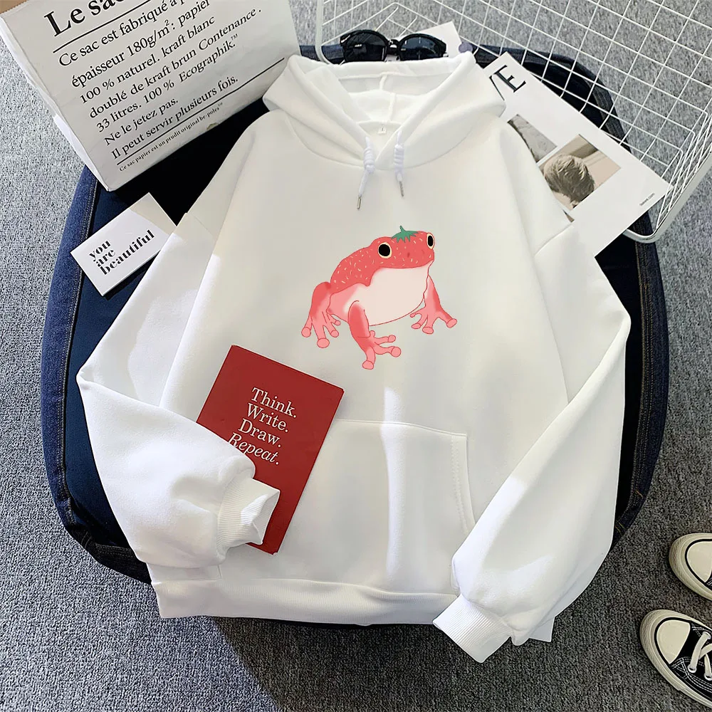 Frog Sweatshirt Oversized Clothes Harajuku Long Sleeve Hooded Kawaii Hoodie for Girls Women Hoodies Pocket Pink Sweatshirts
Frog Sweatshirt Oversized Clothes Harajuku Long Sleeve Hooded Kawaii Hoodie for Girls Women Hoodies Pocket Pink Sweatshirts