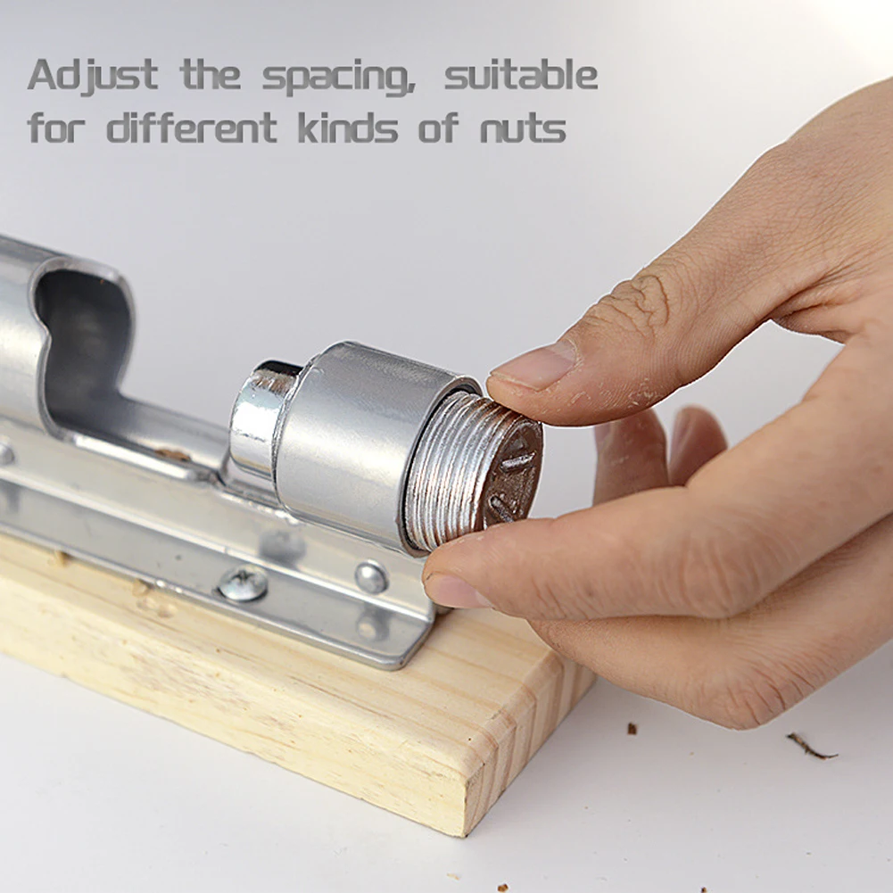 Hand Press Mechanical Metal Nut Breaker Nutcracker Wooden Handle Time Saving Effort Saving Easy Opening Nut Tools
Hand Press Mechanical Metal Nut Breaker Nutcracker Wooden Handle Time Saving Effort Saving Easy Opening Nut Tools