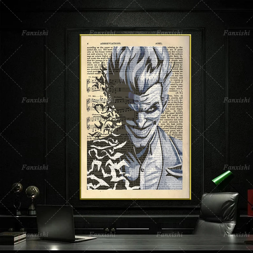 Batman Joker Movie Retro Posters And Prints Wall Art Canvas Painting Game Modular Pictures Home Living Room Decor Frame Cuadros
Batman Joker Movie Retro Posters And Prints Wall Art Canvas Painting Game Modular Pictures Home Living Room Decor Frame Cuadros