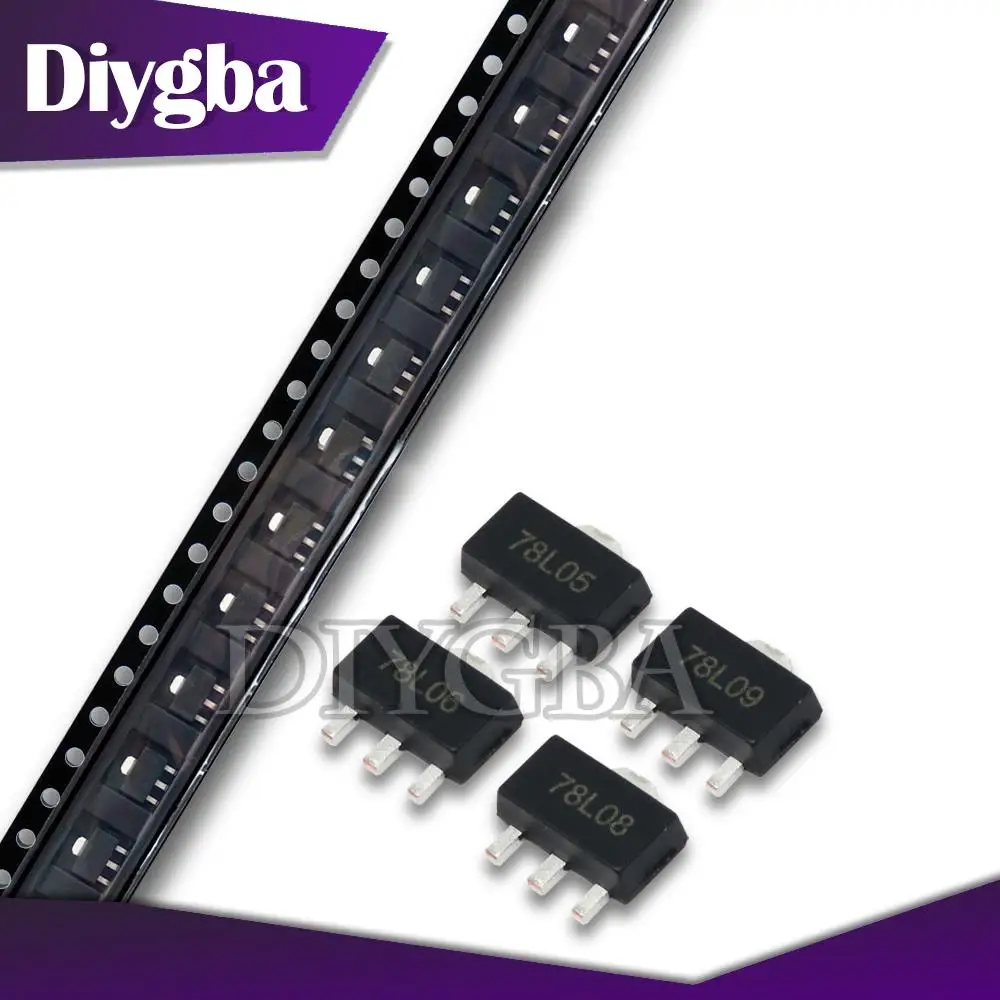 Триод 78L05 SOT89 SOT SMD SOT-89, 20 шт., 78L06 78L08 78L09 78L10 78L12 78L15 79L05
Триод 78L05 SOT89 SOT SMD SOT-89, 20 шт., 78L06 78L08 78L09 78L10 78L12 78L15 79L05