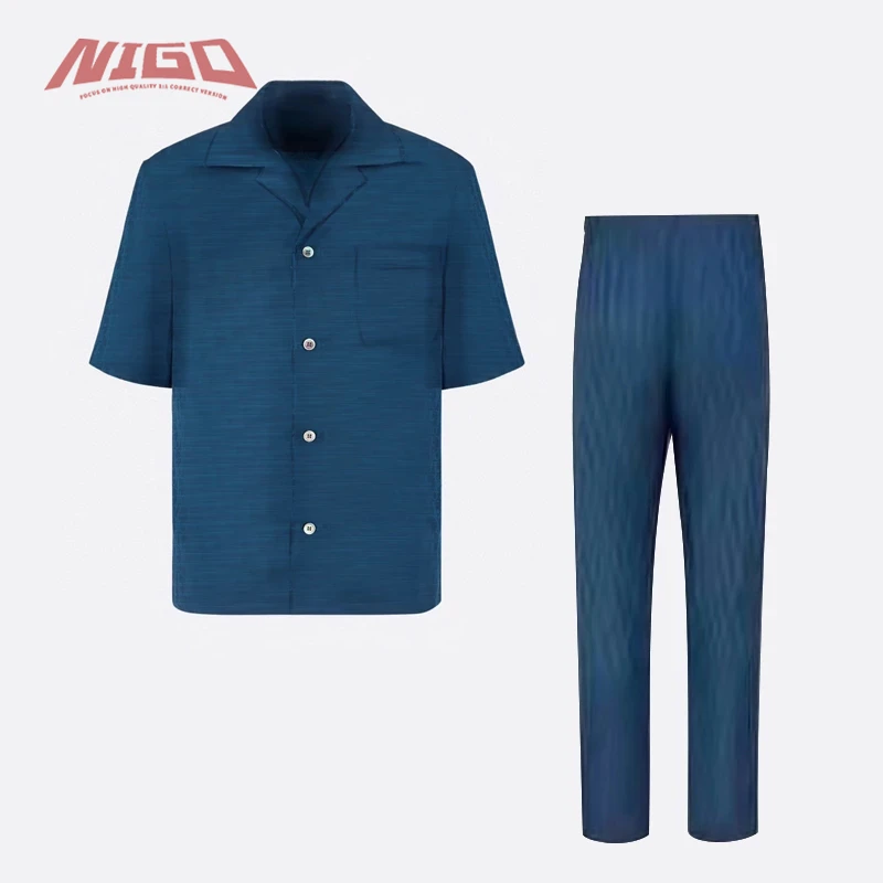NIGO D 21ss Silk Short-sleeved Shirt And Trousers Suit Code@D55
NIGO D 21ss Silk Short-sleeved Shirt And Trousers Suit Code@D55