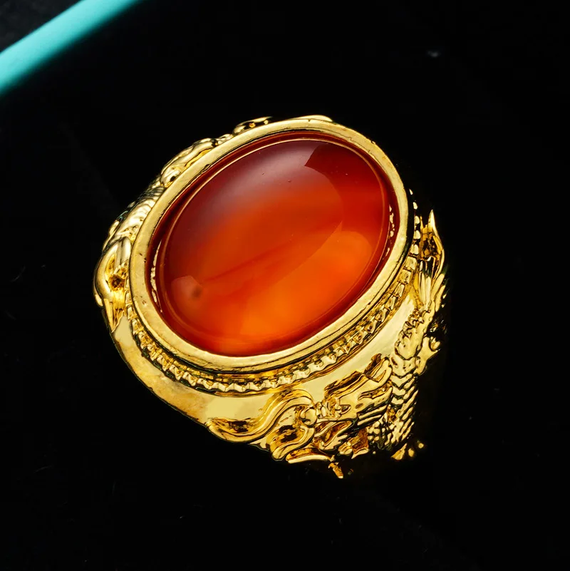 OMHXFC Jewelry Wholesale RI237 European Fashion Hot Fine Man Party Birthday Wedding Gift Vintage Oval 24KT Gold Resizable Ring
OMHXFC Jewelry Wholesale RI237 European Fashion Hot Fine Man Party Birthday Wedding Gift Vintage Oval 24KT Gold Resizable Ring