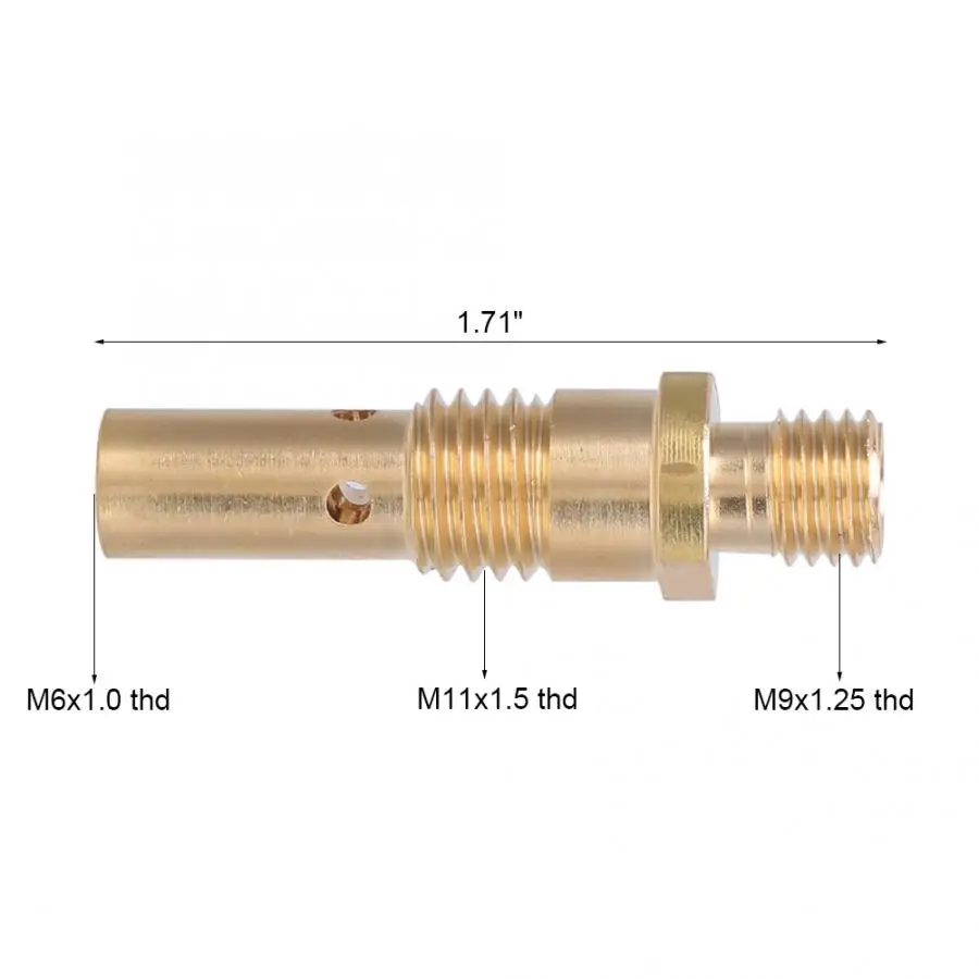 5pcs MIG Welding Gun Gas Diffuser 35-50 for Tweco Mini/#1 Lincoln 100L Heat Resistant Anti-Corrosion And Durable
5pcs MIG Welding Gun Gas Diffuser 35-50 for Tweco Mini/#1 Lincoln 100L Heat Resistant Anti-Corrosion And Durable