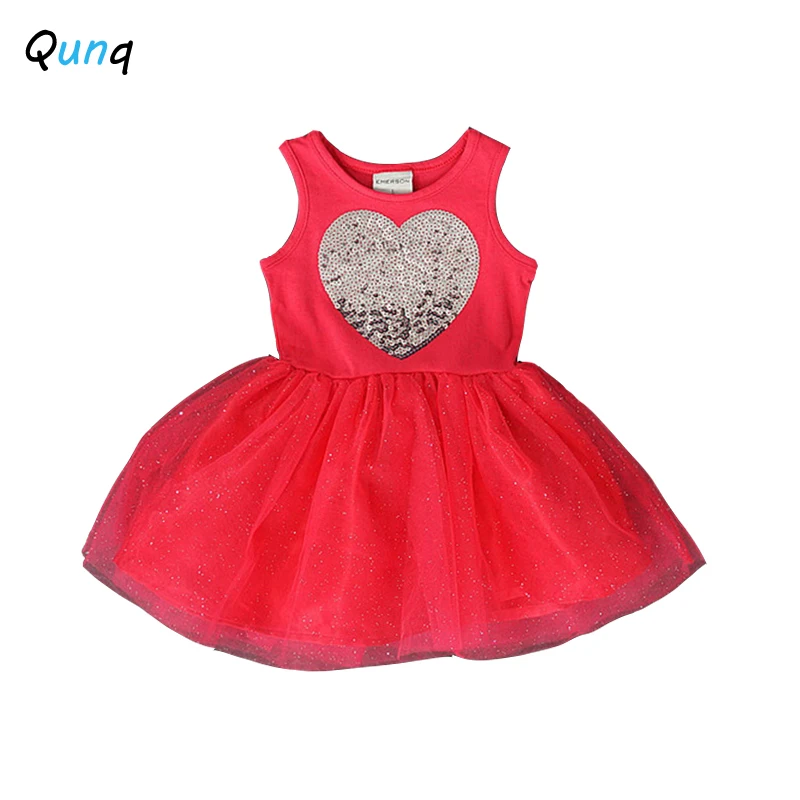 Qunq Baby Girls Dress 1 2 3 4 5 Year Toddler Children Princess Dresses Summer Sleeveless Heart Sequined Kids Party Clothes
Qunq Baby Girls Dress 1 2 3 4 5 Year Toddler Children Princess Dresses Summer Sleeveless Heart Sequined Kids Party Clothes