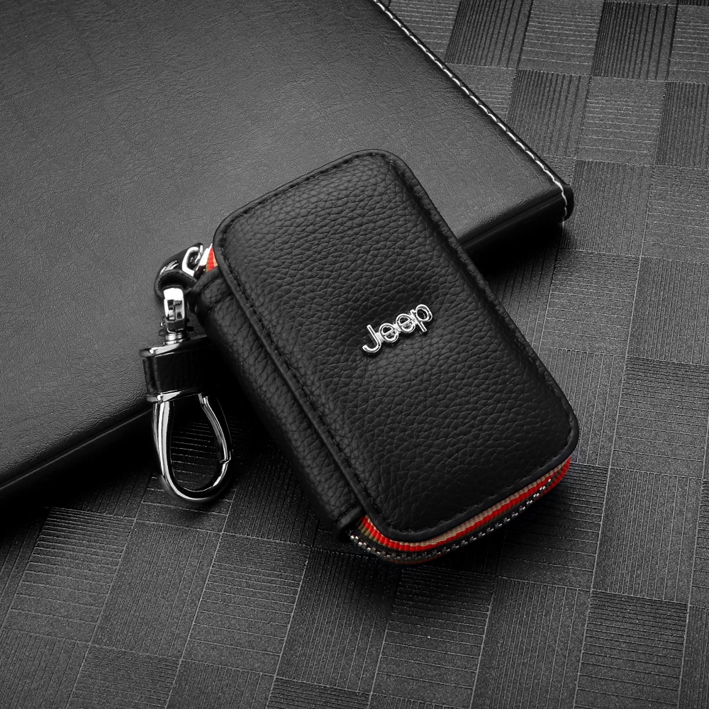 Luxury Leather Car Badges Key Case Cover Keys Bag Auto Accessories For Jeep Renegade Grand Cherokee Wrangler Compass Uaz Patriot
Luxury Leather Car Badges Key Case Cover Keys Bag Auto Accessories For Jeep Renegade Grand Cherokee Wrangler Compass Uaz Patriot