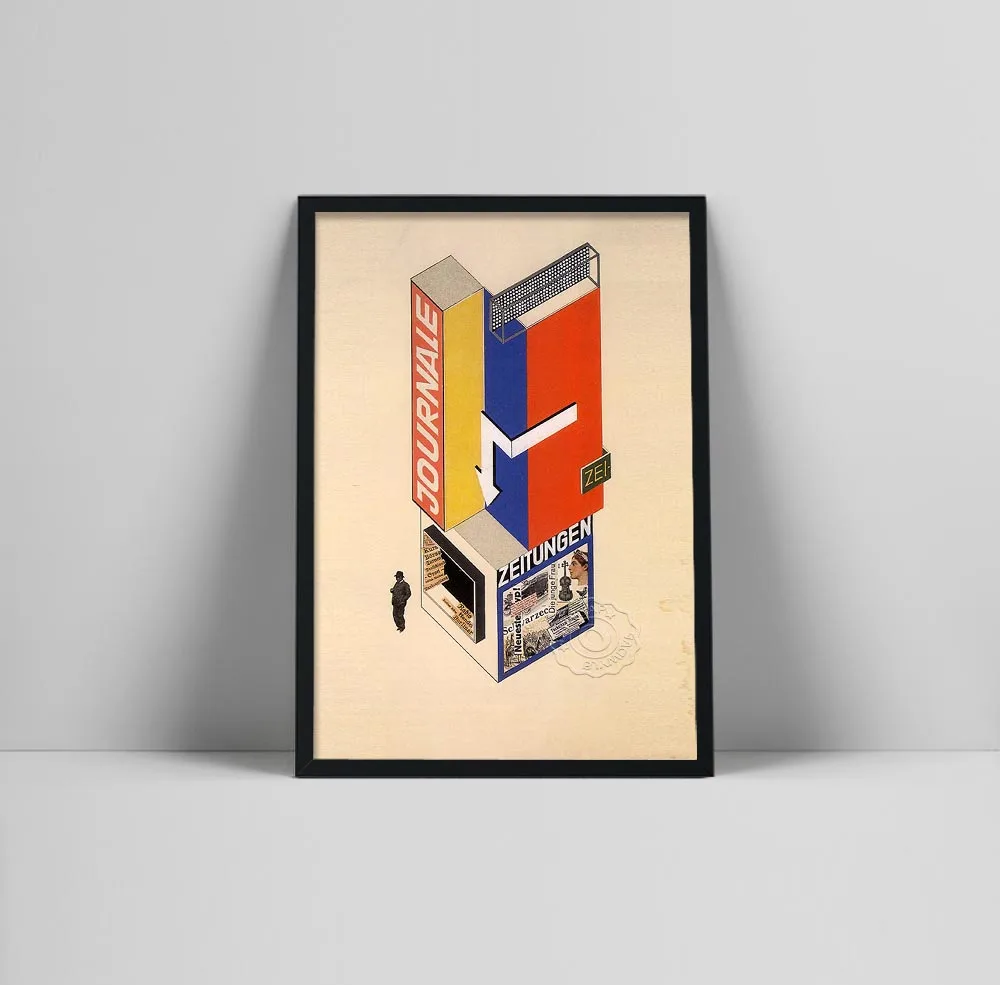 Bauhaus Kiosk design poster, Weimar 1923, Bauhaus Exhibition print, Bauhaus Zeitungen, Bauhaus Print, Walter gropius, Bauhaus a
Bauhaus Kiosk design poster, Weimar 1923, Bauhaus Exhibition print, Bauhaus Zeitungen, Bauhaus Print, Walter gropius, Bauhaus a