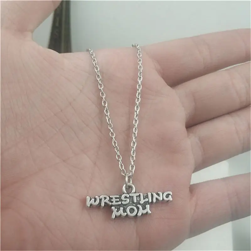 Wrestling Mom Charm Creative Chain Necklace Women Pendants Fashion Jewelry Accessory ,Friend Gifts Necklace
Wrestling Mom Charm Creative Chain Necklace Women Pendants Fashion Jewelry Accessory ,Friend Gifts Necklace