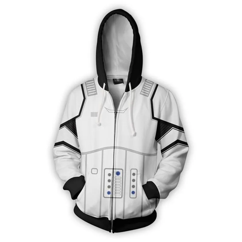 Star Wars 3D Hoodies Print Stormtrooper Cosplay Sweatshirt Casual Male Tracksuits Darth Vader Jacket Fashion Tops S-5XL
Star Wars 3D Hoodies Print Stormtrooper Cosplay Sweatshirt Casual Male Tracksuits Darth Vader Jacket Fashion Tops S-5XL