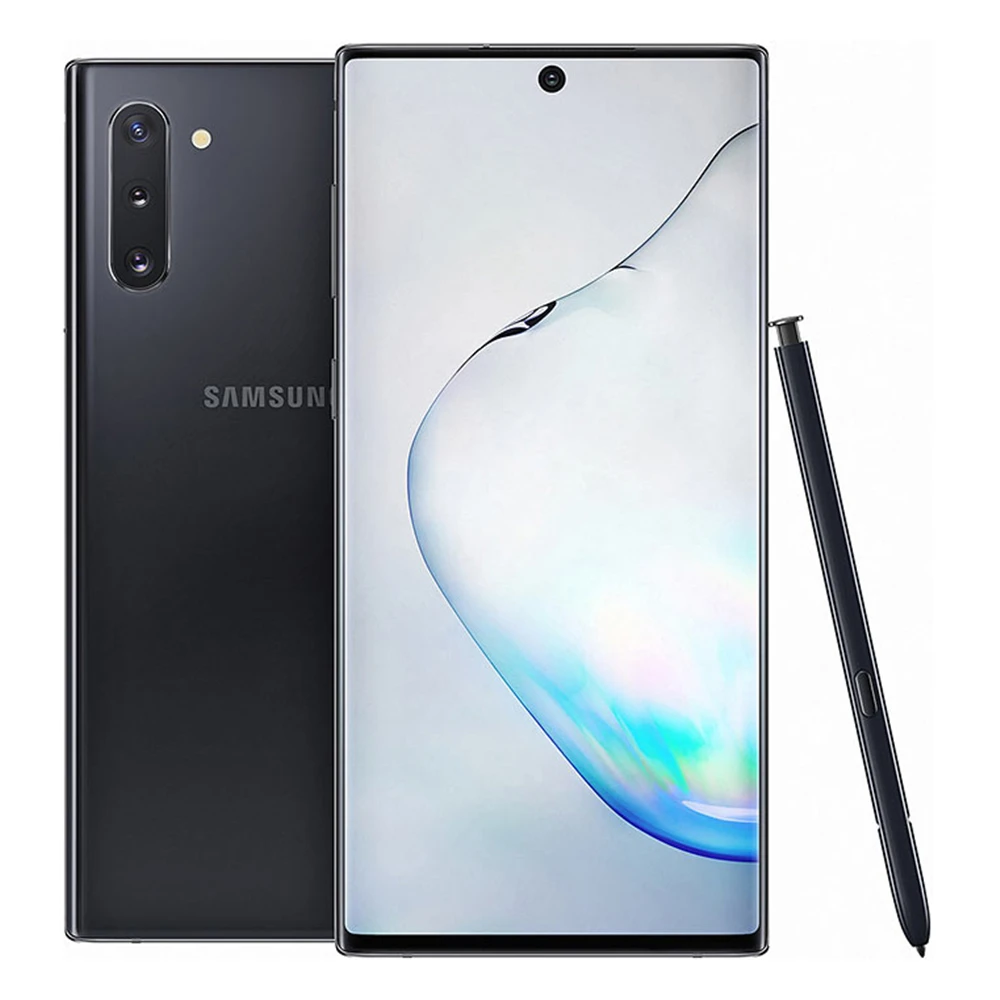 Samsung Galaxy Note10 смартфон с 6 3-дюймовым дисплеем восьмиядерным процессором ОЗУ 12 Гб