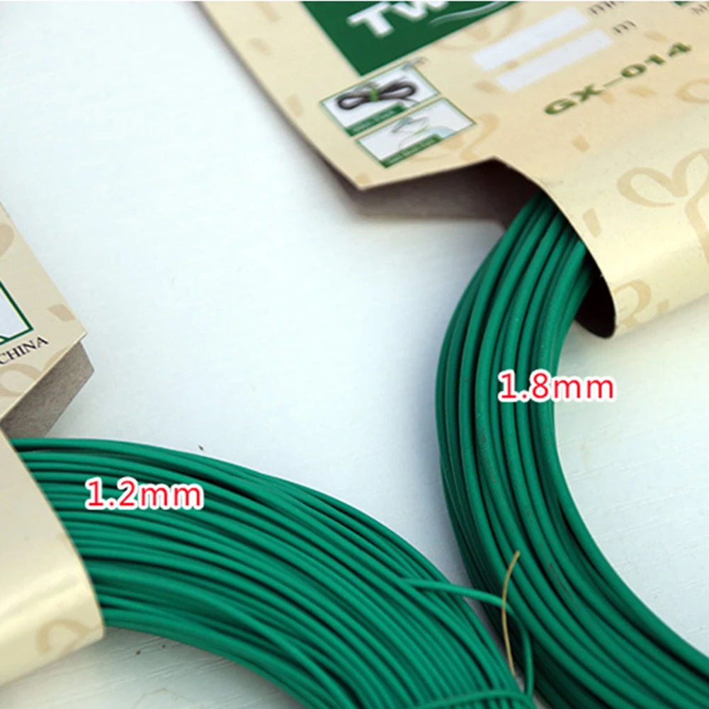 Portable Heavy Duty Plastic Coated Roll Wire Twist Ties Garden Ties Plant Tie Branch Binding Line For Plant Cultivation
Portable Heavy Duty Plastic Coated Roll Wire Twist Ties Garden Ties Plant Tie Branch Binding Line For Plant Cultivation