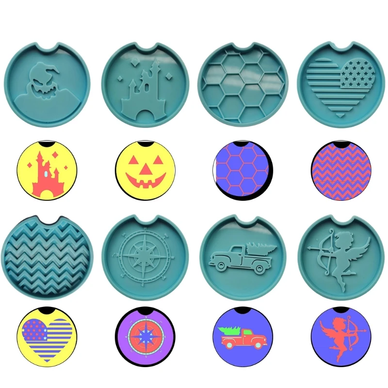 Coaster Silicone Mould DIY Handmade Crafts Cup Mat Pad Making Tool Crystal Epoxy Resin Mold
Coaster Silicone Mould DIY Handmade Crafts Cup Mat Pad Making Tool Crystal Epoxy Resin Mold