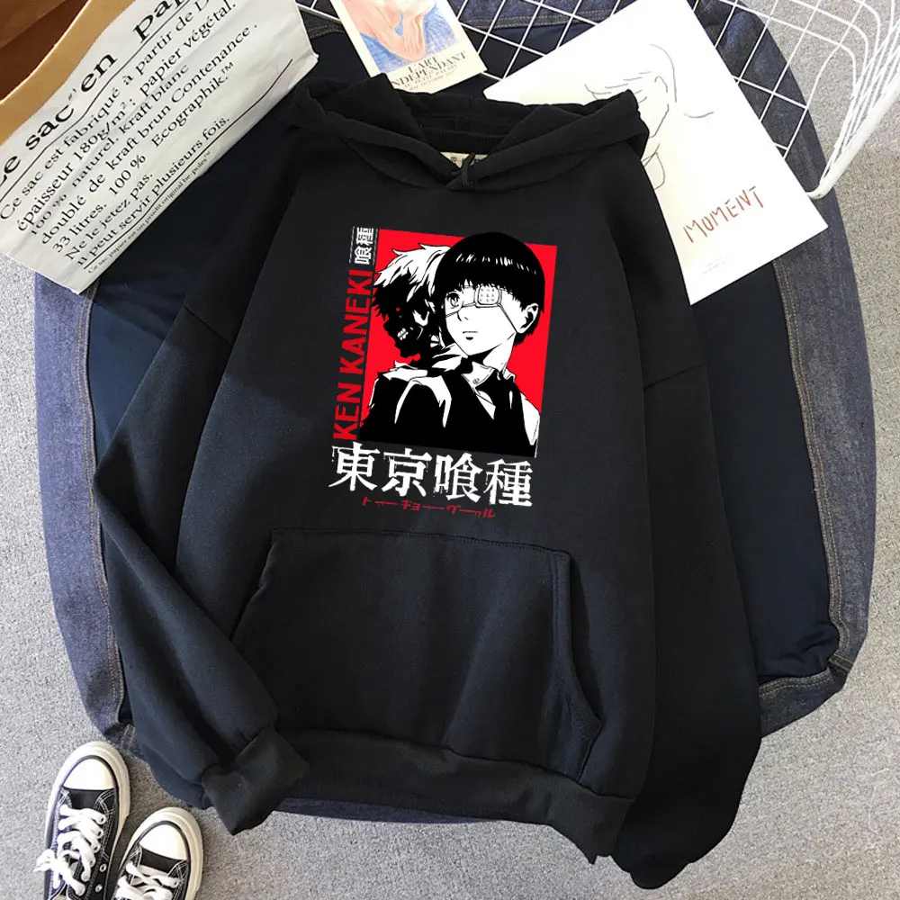 Tokyo Ghoul Anime Manga Hoodie Female Kaneki Ken Printed Hoodie Unisex Long Sleeve Sweatshirt Korean style loose hoodie women
Tokyo Ghoul Anime Manga Hoodie Female Kaneki Ken Printed Hoodie Unisex Long Sleeve Sweatshirt Korean style loose hoodie women