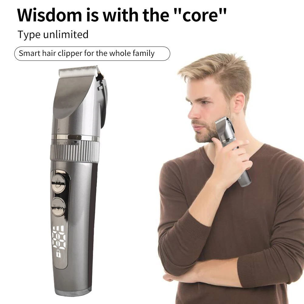 Professional Hair Clipper For Men Rechargeable Electric Razor Hair Trimmer Hair Cutting Machine Beard Trimmer Fast Charging
Professional Hair Clipper For Men Rechargeable Electric Razor Hair Trimmer Hair Cutting Machine Beard Trimmer Fast Charging