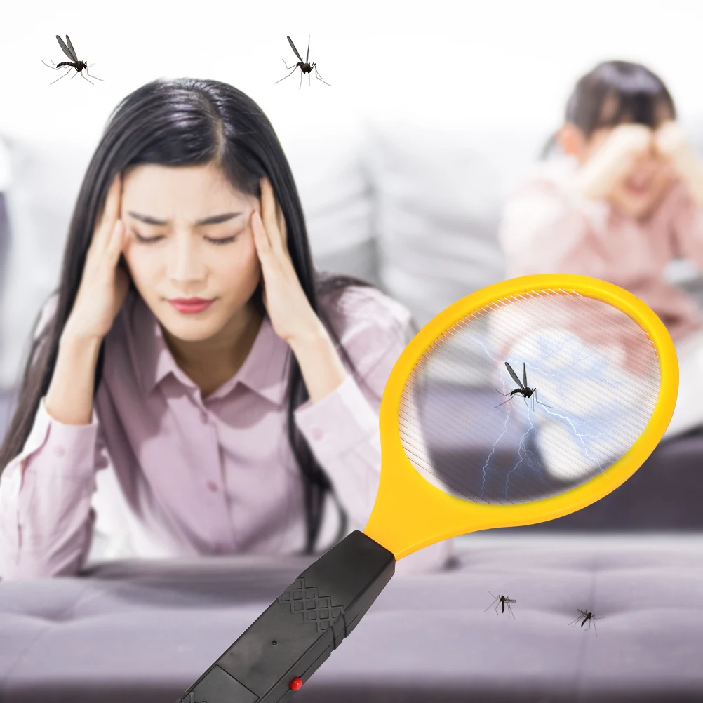 Anti Mosquito Swatter Electric LED Bug Zapper Killers Tool Electric Shock Bat Home Mosquito Swatter For Shopping
Anti Mosquito Swatter Electric LED Bug Zapper Killers Tool Electric Shock Bat Home Mosquito Swatter For Shopping