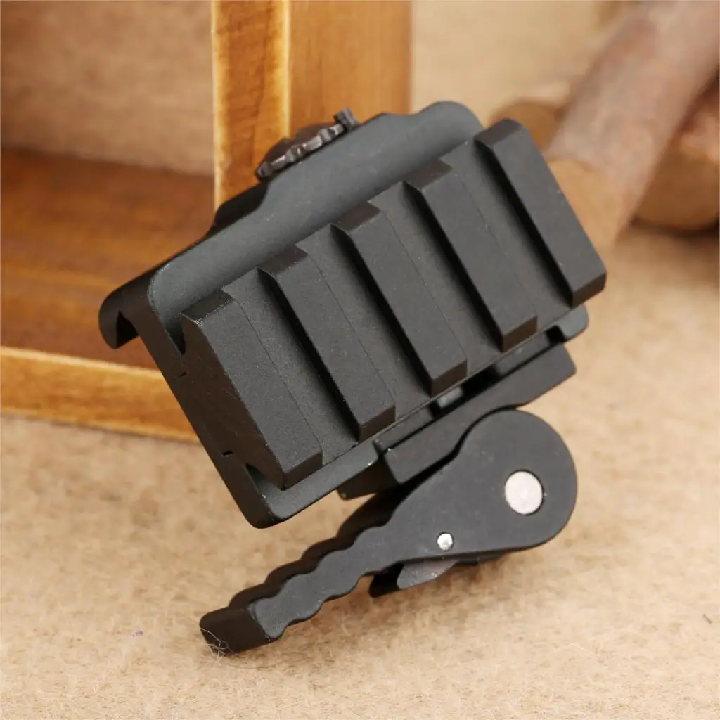 SURIEEN Tactical Compact Aluminum 4 slots 45mm Length Quick Detach Release Scope Mount Adapter Hunting 20mm Picatinny Rail Base
SURIEEN Tactical Compact Aluminum 4 slots 45mm Length Quick Detach Release Scope Mount Adapter Hunting 20mm Picatinny Rail Base