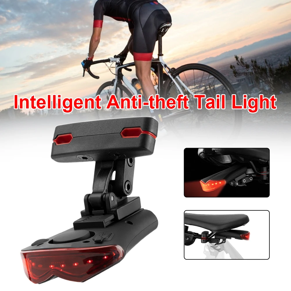 Bike Alarm Tail Light Anti Theft Bicycle Alarm Taillight with Remote Rechargeable Waterproof Bike Lights Cycling Accessories
Bike Alarm Tail Light Anti Theft Bicycle Alarm Taillight with Remote Rechargeable Waterproof Bike Lights Cycling Accessories