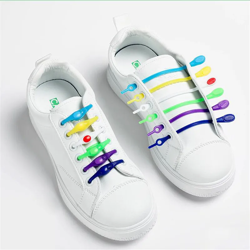 12pcs/Pack Lazy Silicone Shoelaces Strings Round Elastic Shoe Laces Band Special No Tie Rubber For Sneakers Fit All Straps
12pcs/Pack Lazy Silicone Shoelaces Strings Round Elastic Shoe Laces Band Special No Tie Rubber For Sneakers Fit All Straps