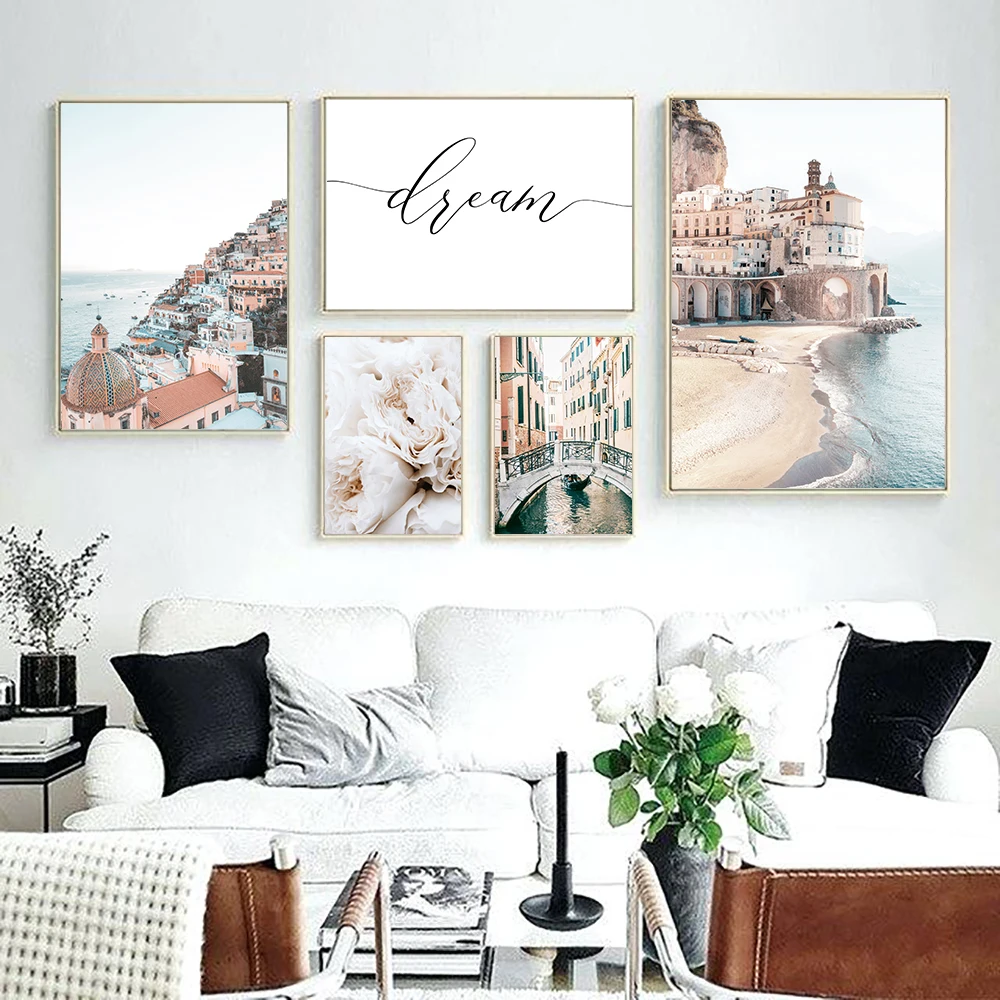 Italy Amalfi Coast Flower Poster Nature Landscape Print Sea Beach Dream Wall Decor Quote Canvas Art Painting Seascape Picture
Italy Amalfi Coast Flower Poster Nature Landscape Print Sea Beach Dream Wall Decor Quote Canvas Art Painting Seascape Picture