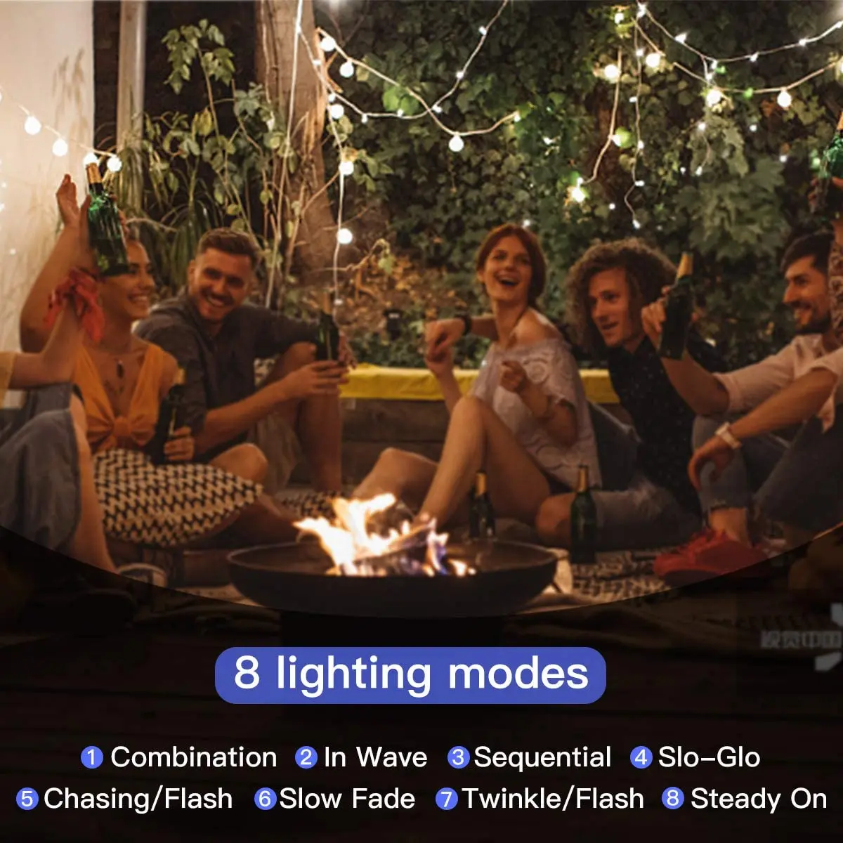 8 Modes New String Lights Solar/USB Powered Crystal Globe Fairy for Outdoor Garden & Party
8 Modes New String Lights Solar/USB Powered Crystal Globe Fairy for Outdoor Garden & Party