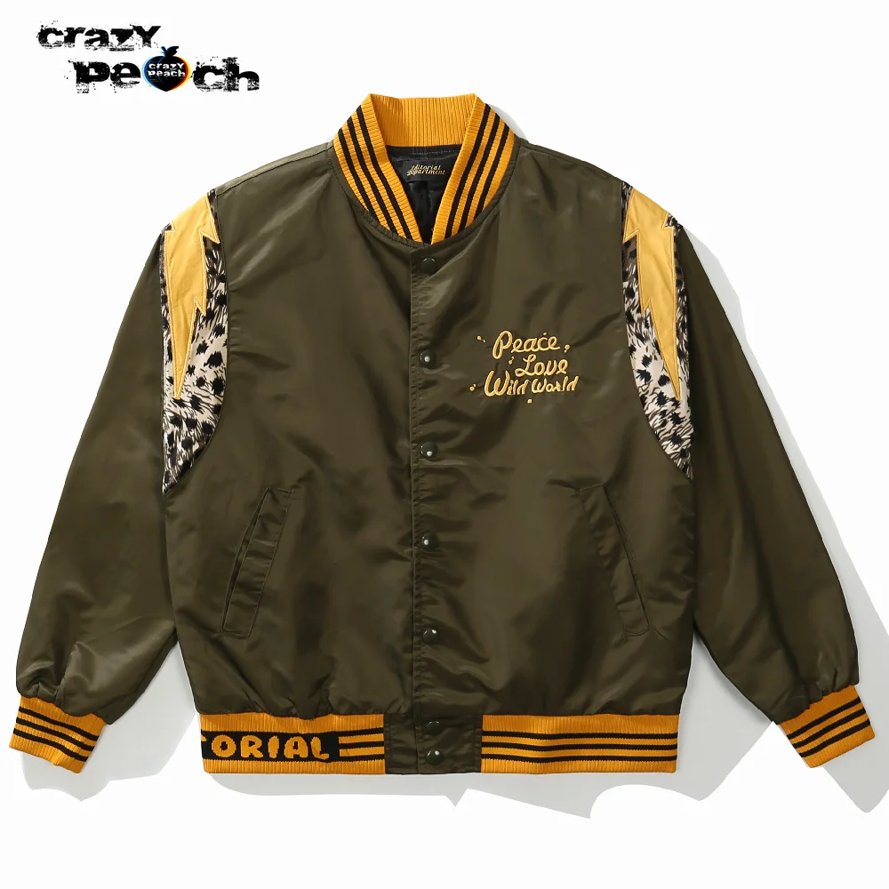 Hip Hop Leopard Jackets Mens Harajuku Streetwear Heart letters embroidery Bomber Jacket Men Baseball Coats Unisex black fashion
Hip Hop Leopard Jackets Mens Harajuku Streetwear Heart letters embroidery Bomber Jacket Men Baseball Coats Unisex black fashion