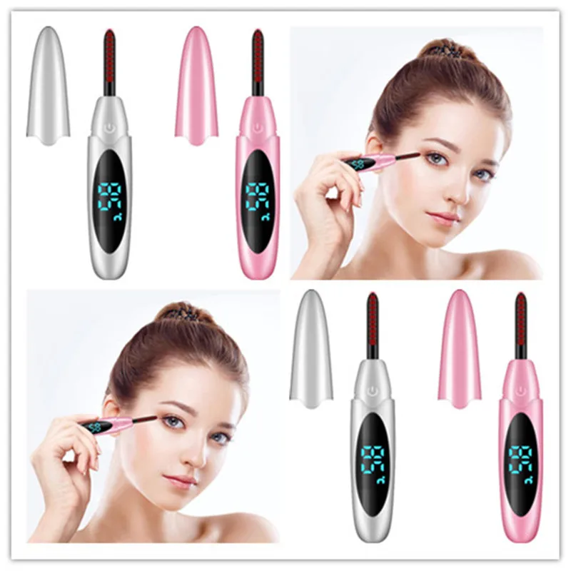 Electric Heated Eyelash Curler Usb Charge Makeup Kit Long Lasting Natural Curling Eyelash Beauty Tools With Digital Display
Electric Heated Eyelash Curler Usb Charge Makeup Kit Long Lasting Natural Curling Eyelash Beauty Tools With Digital Display
