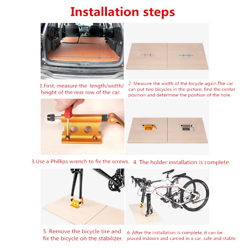 Riding supplies Bicycle front fork quick release fixed clip luggage rack car SUV modified portable accessories CX-C09
Riding supplies Bicycle front fork quick release fixed clip luggage rack car SUV modified portable accessories CX-C09