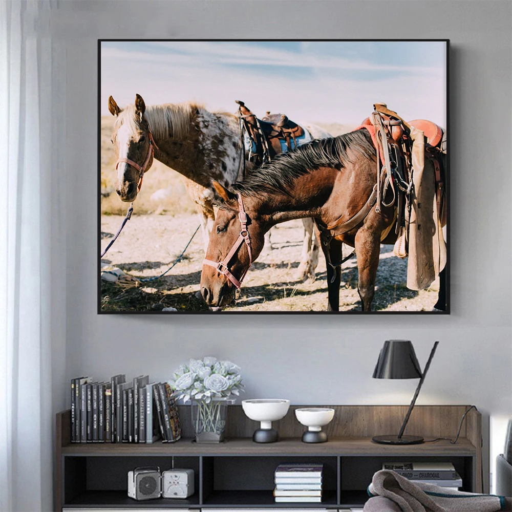 Canvas Painting Animal Poster Brown Horse Pictue Wall Art Poster Decor Modern living room Print Home Decoration
Canvas Painting Animal Poster Brown Horse Pictue Wall Art Poster Decor Modern living room Print Home Decoration