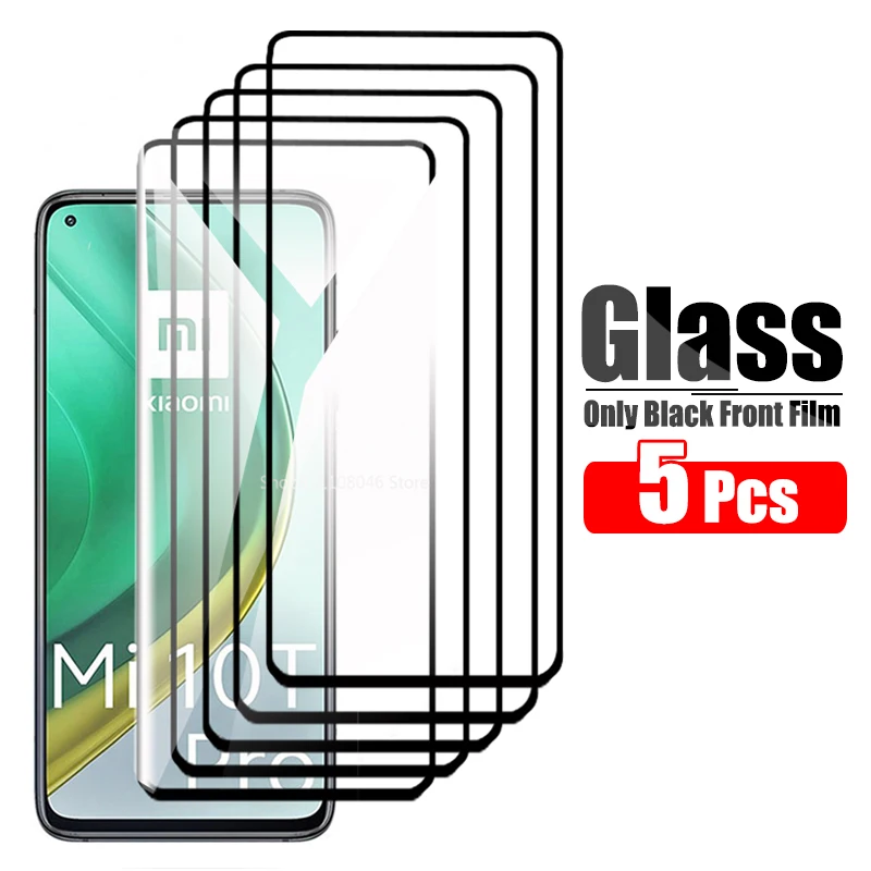 

5 Pcs Xiomi 11T Pro Protective Glass For Xiaomi Mi 10T Lite 9T Screen Protector On Xiami Poco X3 NFC F3 GT M3 Tempered Glas Film