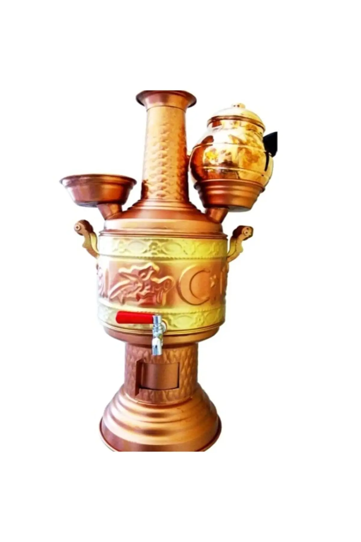 HK-SUPPLY Copper Urn HK-SUPPLY CHROME FOOT COPPER BODY