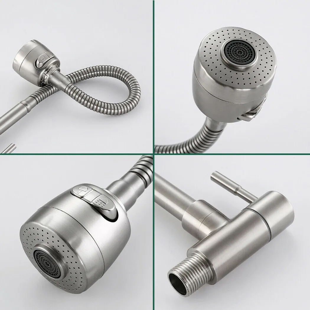 Wall Mounted Kitchen Faucet Faucet Sprayer Single Handle Mixer Tap 360 Degree Rotation Kitchen Bathroom Cold Hot Water Taps
Wall Mounted Kitchen Faucet Faucet Sprayer Single Handle Mixer Tap 360 Degree Rotation Kitchen Bathroom Cold Hot Water Taps