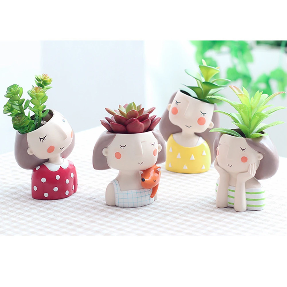 Succulent Plant Pot Cute Girl Flower Planter Flowerpot Create Design Lovely Princess Home Garden Bonsai Pots Cute Girl Flowerpot
Succulent Plant Pot Cute Girl Flower Planter Flowerpot Create Design Lovely Princess Home Garden Bonsai Pots Cute Girl Flowerpot