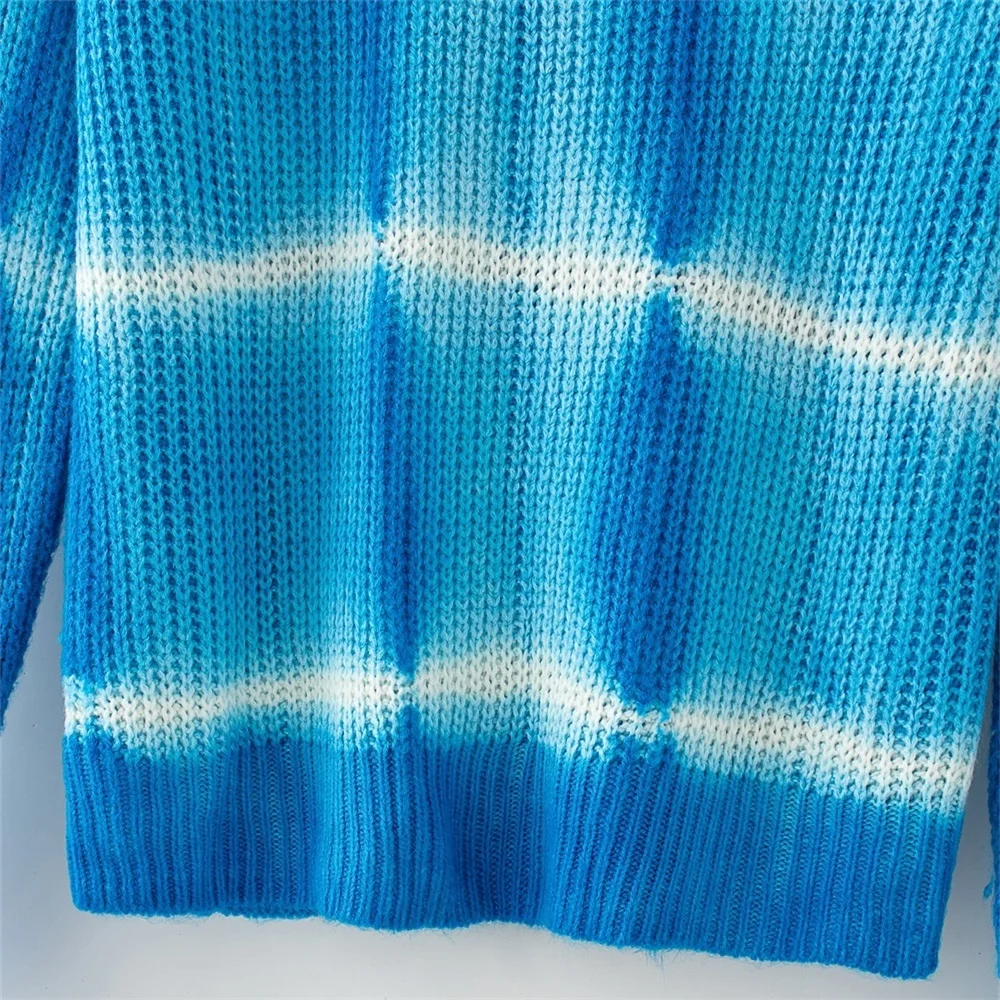 Fall 2020 women's new fashion round neck long-sleeved casual tie-dye gradient lazy wind pullover sweater
Fall 2020 women's new fashion round neck long-sleeved casual tie-dye gradient lazy wind pullover sweater