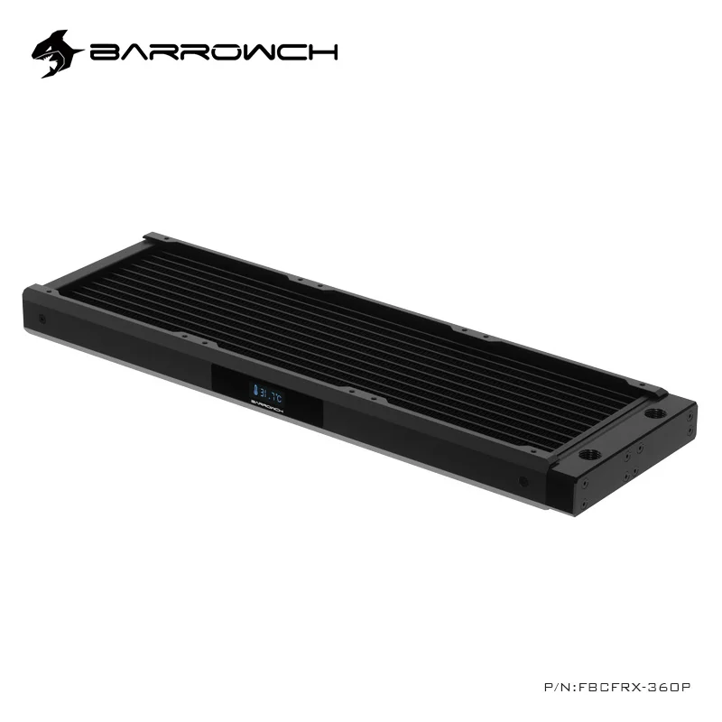 BARROWCH 120 мм, 240 мм, 360 мм, 480 мм серии G1/4 "Медь радиатор с термометром Экран теплоотвод, серебристый, красный, черный, FBCFRX-P
BARROWCH 120 мм, 240 мм, 360 мм, 480 мм серии G1/4 "Медь радиатор с термометром Экран теплоотвод, серебристый, красный, черный, FBCFRX-P