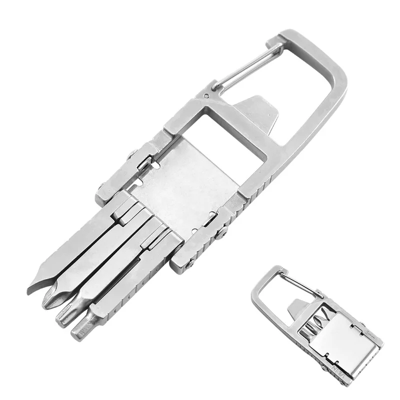 Multifunctional Tool Stainless Steel Tool Combination Mobile Phone Holder Outdoor Bottle Opener
Multifunctional Tool Stainless Steel Tool Combination Mobile Phone Holder Outdoor Bottle Opener