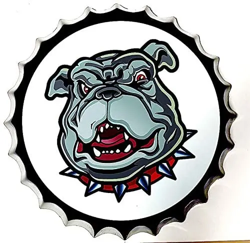 Retro Sign Cartoon Dog Bottle Caps Retro Metal Tin Sign Diameter 13.8 Inches - Home Decor Bar Plaque Lounge Man Cave Garage
Retro Sign Cartoon Dog Bottle Caps Retro Metal Tin Sign Diameter 13.8 Inches - Home Decor Bar Plaque Lounge Man Cave Garage