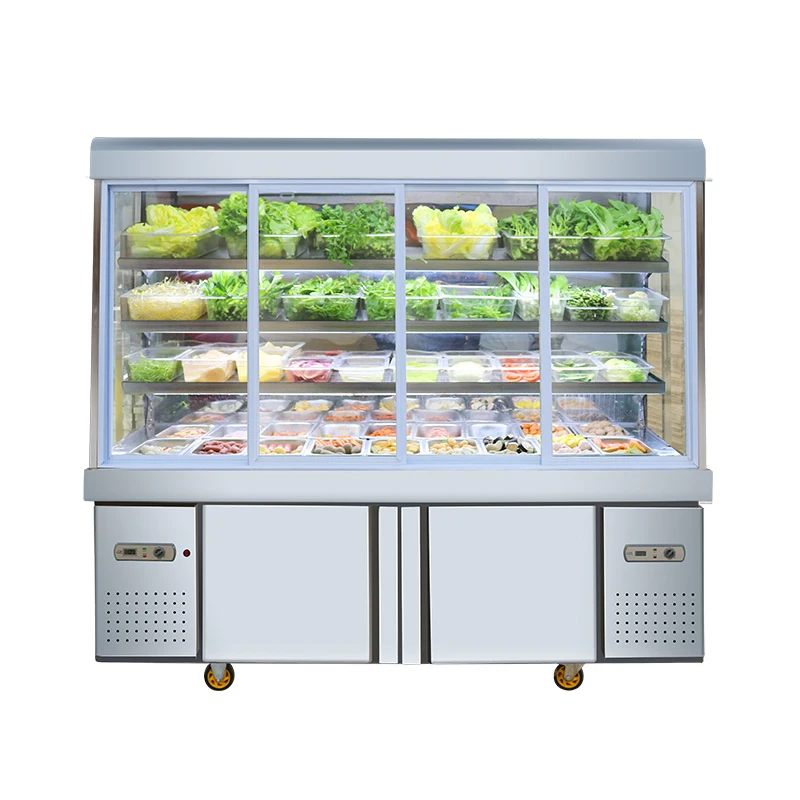 

Шкафчик-витрина малатан, коммерческий стеклянный холодильник, шкаф для сохранения свежести, вертикальный холодильник, шкаф для хранения и ...