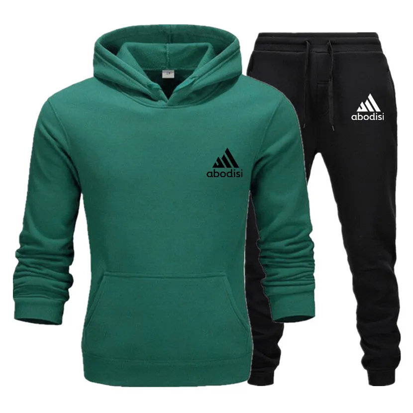 Autumn And Winter New Men's Suit Sportswear 2-Piece Hoodie+Trousers Jogging Fitness Sportswear Hedging Track Suit Sweater Suit
Autumn And Winter New Men's Suit Sportswear 2-Piece Hoodie+Trousers Jogging Fitness Sportswear Hedging Track Suit Sweater Suit