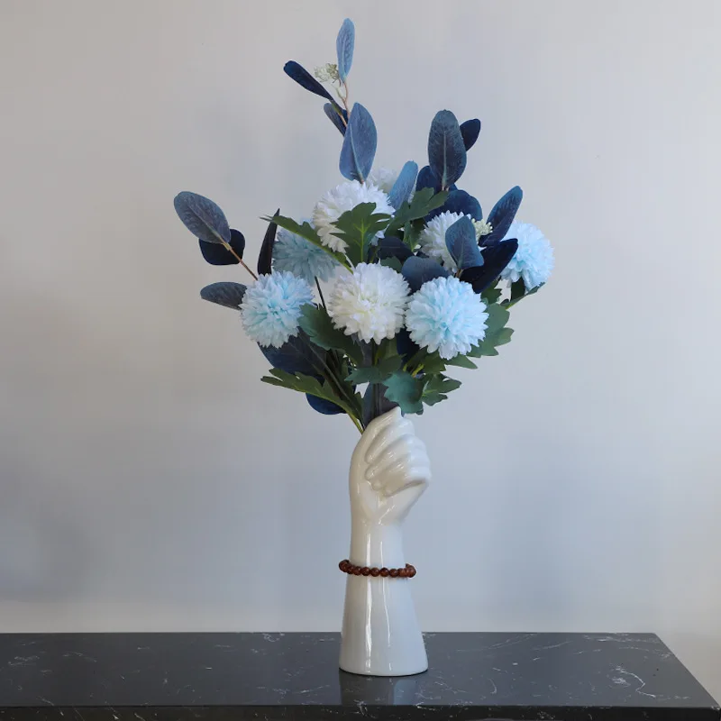 Hand Ceramic Vase Flowers Home Living Room Dried Flowers Floral Arrangement Home Office Decor Creative Nordic Desktop Decoration
Hand Ceramic Vase Flowers Home Living Room Dried Flowers Floral Arrangement Home Office Decor Creative Nordic Desktop Decoration